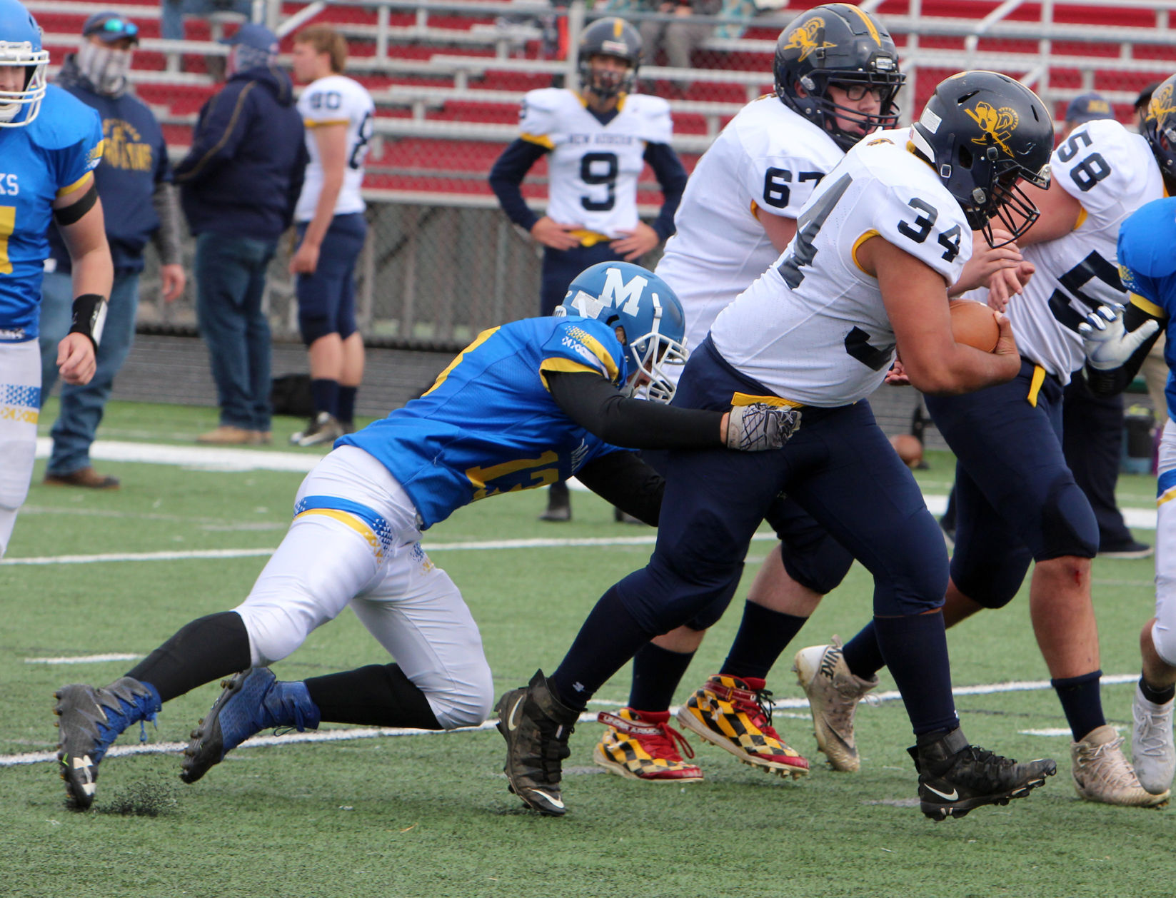 New Auburn at McDonell football 10-3-20
